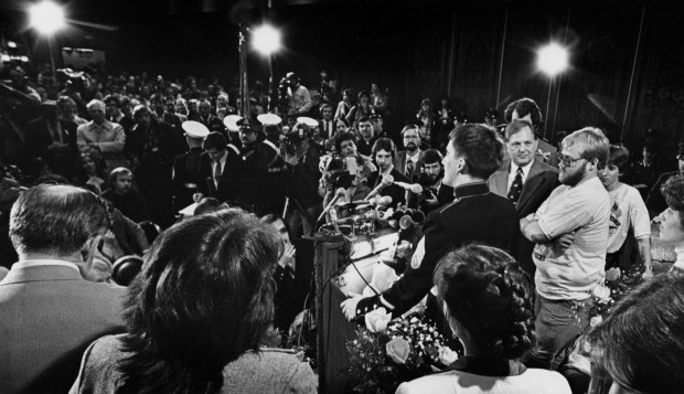 Look Back: Iranian hostage Rocky Sickmann released, 1981